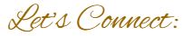 lettering of Let's Connect